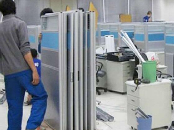 办公室隔断搬家